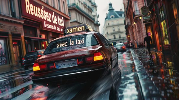Réussissez l'examen de taxi avec la formation adéquate